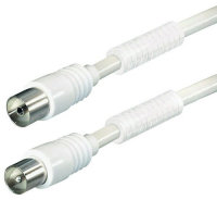 Antennen-Anschlusskabel PAAK W15 BZT-CE 90dB weiss 15m